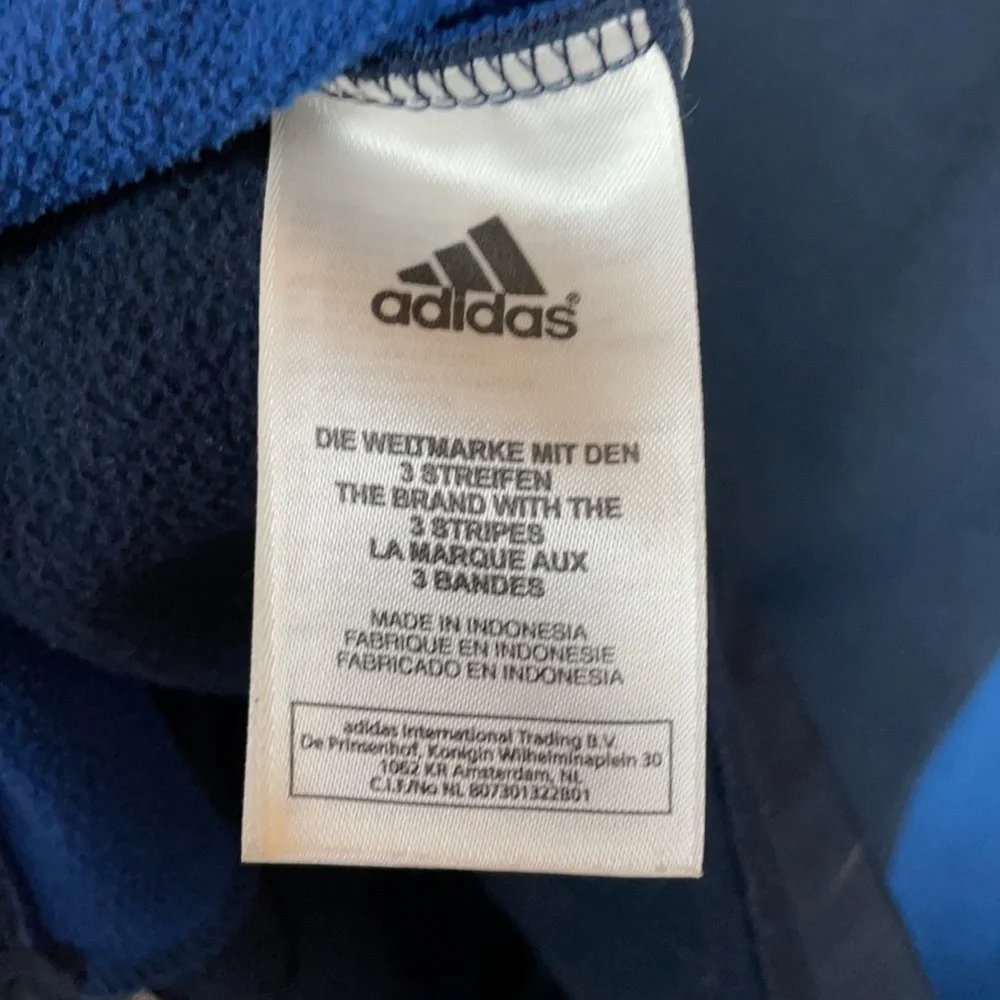 Vintage Adidas 3-Stripes Men’s Full-Zip Track Jacket Medium